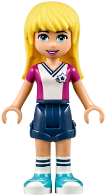 Stephanie, Dark Blue Shorts, Soccer Jersey